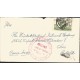 J) 1946 MEXICO, PYRAMID OF THE SUN, CIRCULAR CANCELLATION RED, AIRMAIL, CIRCULATED COVER, FROM MEXICO TO USA