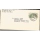 J) 1952 MEXICO, CHIAPAS ARCHEOLOGY, AIRMAIL, CIRCULATED COVER, FROM COAHUILA TO USA