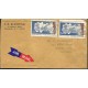 J) 1972 UNITED STATES, NATIONAL PARKS CENTENNIAL, MULTIPLE STAMPS, AIRMAIL, CIRCULATED COVER, FROM USA TO COLOMBIA