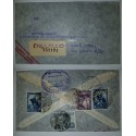 J) 1972 UNITED STATES, NATIONAL PARKS CENTENNIAL, MULTIPLE STAMPS, AIRMAIL, CIRCULATED COVER, FROM USA TO COLOMBIA