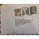 J) 1961 CHILE, AIRPLANE, MULTIPLE STAMPS, AIRMAIL, CIRCULATED COVER, FROM EXPEDICION TO NEW YORK