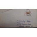 J) 1961 CHILE, AIRPLANE, MULTIPLE STAMPS, AIRMAIL, CIRCULATED COVER, FROM ANTOFAGASTA TO NEW YORK