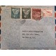 J) 1959 CHILE, AIRPLANE, MULTIPLE STAMPS, AIRMAIL, CIRCULATED COVER, FROM CHILE TO NEW YORK