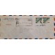 J) 1959 CHILE, AIRPLANE, PAIR, REGISTEREDAND CERTIFICATED, AIRMAIL, CIRCULATED COVER, FROM SANTIAGO TO NEW YORK
