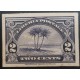 J) 1927 LIBERIA, AMERICAN BANK NOTE, DIE PROOF, IMPERFORATED, OIL PALM, TWO CENTS, BLUE
