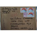 L) 1960 CHILE, GABRIELA MISTRAL, SPAIN TO CHILE, WOMEN, AIRMAIL, CIRCULATED