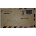 J) 1945 CHILE, THE NATIONAL CITY BANK THE NEW YORK, CIRCULATED COVER, FROM CHILE