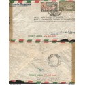 I) 1947 NEDERLAND, QUEEN WILHELMINA, SET OF 6, BRIGHT RED, AIR MAIL