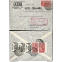 I) 1961 NEDERLAND, NUMERAL TYPE, GRAY STAMP, CIRCULATED COVER FROM HOLLAND TO CLEVELAND, OHIO, USA, BLACK CANCELLATION