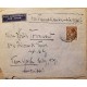 I) 1926 NEDERLAND, QUEEN WILHELMINA, DEEP BROWN, AIR MAIL, CIRCULATED COVER FROM NEDERLANDS TO NEW YORK, USA, BLACK CANCELLATION