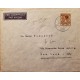 I) 1940 NEDERLAND, QUEEN WILHELMINA, BROWN STAMP, AIR MAIL, CIRCULATED COVER FROM NEDERLAND TO NEW YORK