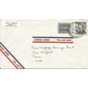I) 1940 NEDERLAND, QUEEN WILHELMINA, BROWN STAMP, AIR MAIL, CIRCULATED COVER FROM NEDERLAND TO NEW YORK