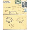 ​I) 1953 INDIA, BODH GAYA TEMPLE, BUDDHIST TEMPLE, AIR MAIL, CIRCULATED COVER FROM INDIA TO MANILA