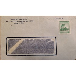 J) 1945 CHILE, TOWER, AIRMAIL, CIRCULATED COVER, FROM CHILE