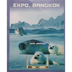A) 2003, SPANISH ANTILLES, INTERNATIONAL STAMP EXHIBITION BANGKOK - THAILAND