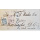 L) 1910 COLOMBIA, NUMBER 5, 5C, BLUE, NUMERAL, AIRMAIL, BUGA CANCELATION, RECEIVED CIRCULATED