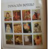 A) 2001, COLOMBIA, DONATION OF BOTERO MUSEO ANTIOQUIA, ART, PAINTINGS, MINISHEET