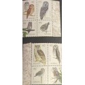 A) 2003, UKRAINE, BIRDS – OWLS, MINISHEET, BUBO BUBO