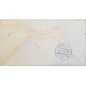 L) 1937 COLOMBIA, SOFT COFFEE, 5C, BROWN, AIR SUPPORT, BLUE AND BLACK, 30C, CIRCULATED COVER FROM CUCUTA