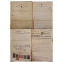 A) 1920 CIRCA, BRAZIL, REVENUE PAPER, JUDICIARY DOCUMENTS
