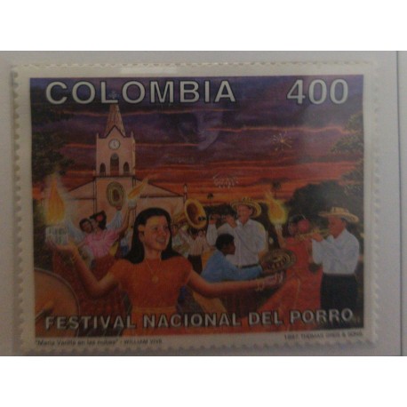 A) 1997, COLOMBIA, NATIONAL JOINT FESTIVAL, SAN PELAYO, MARIA VARILLA IN THE CLOUDS – WILLIAM LIVES, THOMAS GREG & SONS