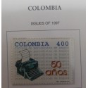 A) 1997, COLOMBIA, L ANNIVERSARY OF THE CIRCLE OF JOURNALISTS OF BOGOTA, ISSUES