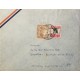 L) 1933 COLOMBIA, SOFT COFFEE, BROWN, 5C, BANANA, 20C, RED, COFFEE PLANTATION, AIRMAIL