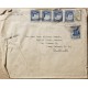 L) 1948 COLOMBIA, NATIONAL ASTRONOMIC OBSERVATORY, BLUE, 5C, SPANISH FORTIFICATION, PALACE OF COMMUNICATIONS, 1C, AIRMAIL