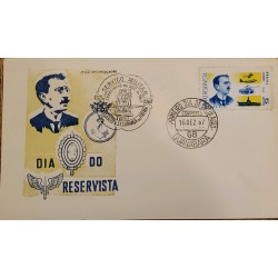 A) 1967, BRAZIL, RESERVATION DAY MILITARY SERVICE NECESSARY HOMEOWNER SECURITY, FIRST DAY COVER
