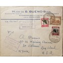 L) 1932 COLOMBIA, SOFT COFFEE, 5C, BROWN, BANANA, BULL, CATTLE RAISING, 20C, 10C, AIRMAIL, MANCOMUN