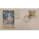 A) 1970, BRAZIL, CHRISTMAS, THE HOLY FAMILY, FIRST DAY COVER, ECT