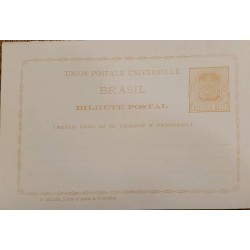 A) 1898, BRAZIL, POSTAL STATIONARY, UPU
