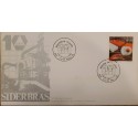 A) 1983, BRAZIL, SIDERBRAS, X ANNIVERSARY OF THE FOUNDING OF THE NATIONAL STEEL COMPANY, FIRST DAY COVER, ECT