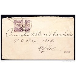 T)1904 BISECT COVER BARRANQUILLA TO NY