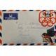 J) 1976 TONGA, OLYMPIC GAMES MONTREAL, THE FRIENDLY ISLAND, ODD SHAPE, AIRMAIL, CIRCULATED COVER, FROM TONGA TO MEXICO