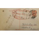 J) 1923 ESTONIA, POSTCARD, GIRL, OVAL CANCELLATION ORANGE, POSTCARD, POSTAL STATIONARY, CIRCULATED COVER, FROM TORTU TO GERMANY