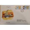 J) 1984 CISKEI, BIRD, MULTIPLE STAMPS, CIRCULATED COVER, FROM CISKEI TO MIAMI