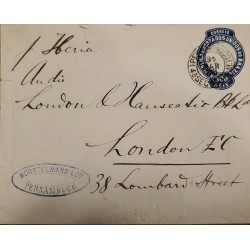 A) 1908, BRAZIL, SEND TO LONDON, PERNAMBUCO, BORSTELMANN