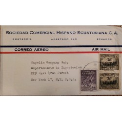 L) 1939 ECUADOR, CONDOR OVER THE ALTAR, 20C, IN COMMEMORATION OF THE FIRST BOLIVARIAN OLYMPIC, FREE FIGHT, PURPLE, AIRMAIL