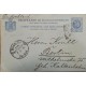 J) 1898 CURACAO, POSTAL STATIONARY POST CARD, CIRCULATED COVER, FROM CURACAO