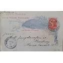 A) 1895, BRAZIL, POSTAL STATIONARY, FROM TO RIO DE JANEIRO TO HAMBURG – GERMANY, LIBERTY STAMP