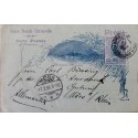 A) 1896, BRAZIL, POSTAL STATIONARY, FROM BAHIA TO GERMANY, SHIFTED, BREAD OF SUGAR STAMP