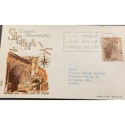 A) 1966, SPAIN, TOURISM, FROM MADRID TO MEXICO, FDC, SIGENA