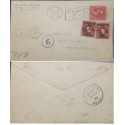 A) 1899, UNITED STATES, POSTAGE DUE, INCOMINGCVER FROM NEW YORK TO HAVANA, WITH US 2C UNDERPAID WITH TWO-CIRCLE
