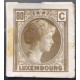 J) 1935 LUXEMBOURG, GRAND DUCHESS CHARLOTTE, 80 CENTS BROWN, MN