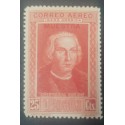 A) 1930, SPAIN, CHRISTOPHER COLUMBUS, SPECIMEN, MNH, 25CTS, OVERPRINT, RED, AIRMAIL