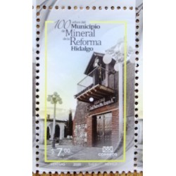 A) 2020, MEXICO, 100 YEARS OF THE MINERAL MUNICIPALITY OF THE HIDALGO REFORM, MNH