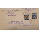 L) 1933 COLOMBIA, COFFEE, 30C, COAT OF ARMS, BLUE, SLOGAN CANCELATION, THE BEST COFFEE IN THE WORLD, MANCOMUN