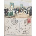 A) 1910, ARGENTINA, POSTCARD, FROM BUENOS AIRES TO VENEZIA-ITALY