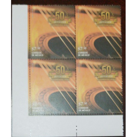 A) 2016, MEXICO, GUITAR, MNH, ANNIVERSARY OF THE MUSICAL GROUP, THE RONDALLA OF SALTILLO, BLOCK OF 4